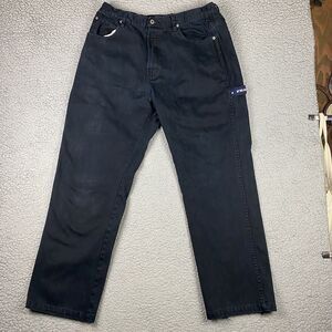 VTG Phat Farm Farmers Jeans 36x34 Baggy Skater Carpenter Y2K Hip Hop‎ Navy Soft